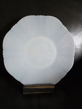 Antique American Sweetheart Monax plate MacBeth-Evans Glass Company